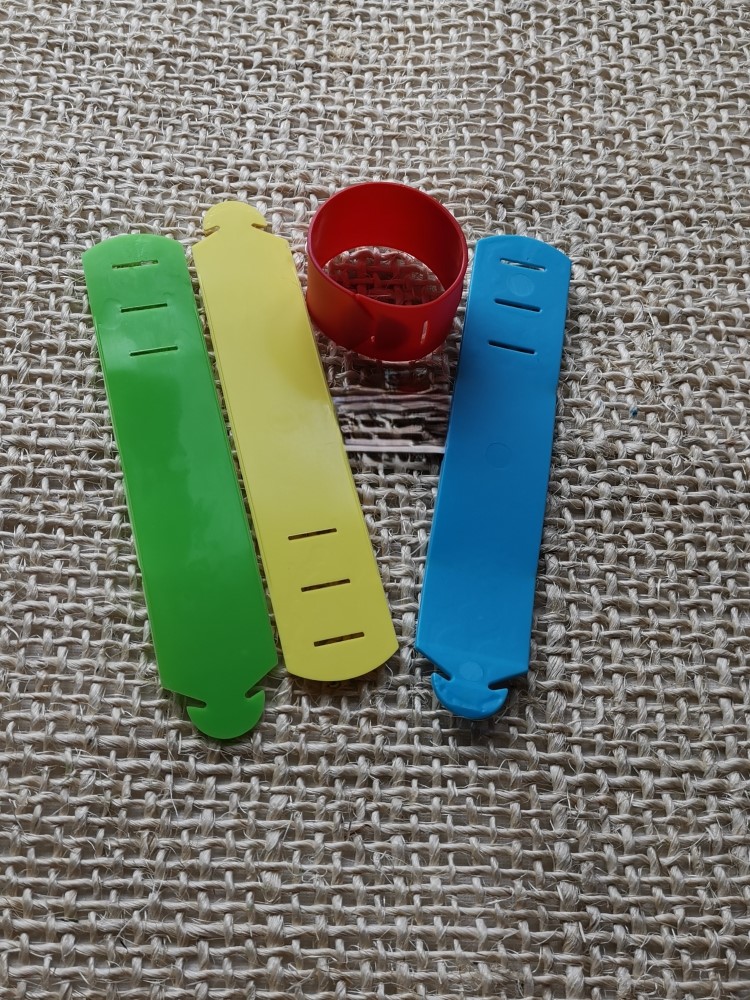 Bild 1 von Markierungsband für Ziegen und Schafe (10 Stück)  / (Farbe) blau