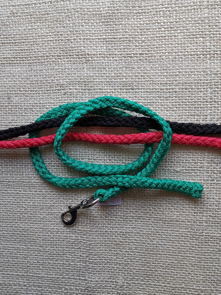 Bild 1 von Führstrick mit Bolzenhaken, 1 50cm  / (Farbe:) rot / (Länge) 150cm