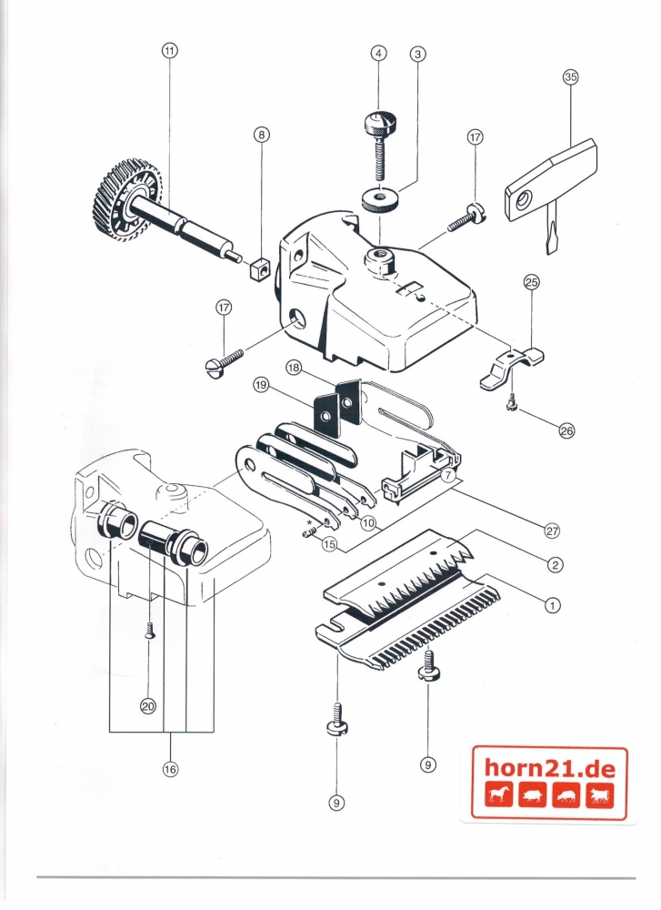 Bild 1 von Ersatzteile für Aesculap-Schermaschinen