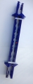 Kunststoffpfahl 1,05m blau (10er Pack)