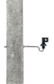 Abstand-Isolator für Metallpfähle 20cm (10)