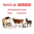 Geschenkgutschein 20€