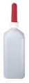 Milchflasche eckig, 2 Liter