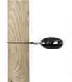 Zugisolator schwarz für Draht,EquiFence,Cord (100)