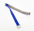 Halsband für Schafe und Ziegen, 50cm  / (Farbe) blau