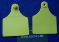 Bild 1 von Allflex-Ohrmarken  Gr.2  Lochteil, neutral  / (Farbe) gelb