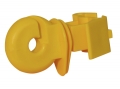 Klipp-Ringisolator T-Post  / (Farbe   Klipp-Ringisolator) gelb
