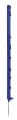 Kunststoffpfahl Titan PLUS  / (Gesamthöhe:) blau 	110 cm 	 5 x Seil + 3 x Band