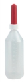 Milchflasche rund, 1 Liter