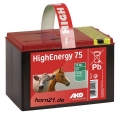 High Energy Saline 9 Volt Trockenbatterie  75Ah