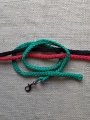 Führstrick mit Bolzenhaken  / (Farbe:) grün / (Länge) 200cm
