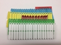 Rototag-Ohrmarken, (Tip-Tag)  neutral, 100er Pack  / (Farbe) gelb