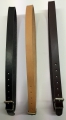 Glocken Halsband  Softleder  / (Farbe :) schwarz