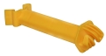Abstandisolator T-Post    Pack.: 25 Stück  / (Farbe   Abstandisolator) gelb