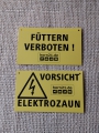 Warnschild