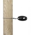 Zugisolator schwarz für Cord (100)