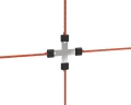 Litzen-Kreuzverbinder Litzclip® verzinkt