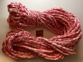 Bild 2 von Anbindestricke  20er Packung      zweifarbig  / (Farbe:) rot / weiß