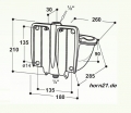 Bild 3 von Heizbare Tränke Mod. 46 mit Messing-Ventil